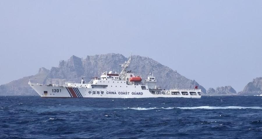 日本船只非法進釣魚島領海 中方驅(qū)離（是中國固有領土）