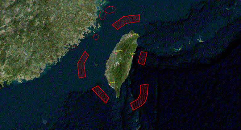 解讀“聯(lián)合利劍—2024A”演習(xí)區(qū)域示意圖：大陸對臺演練的突破